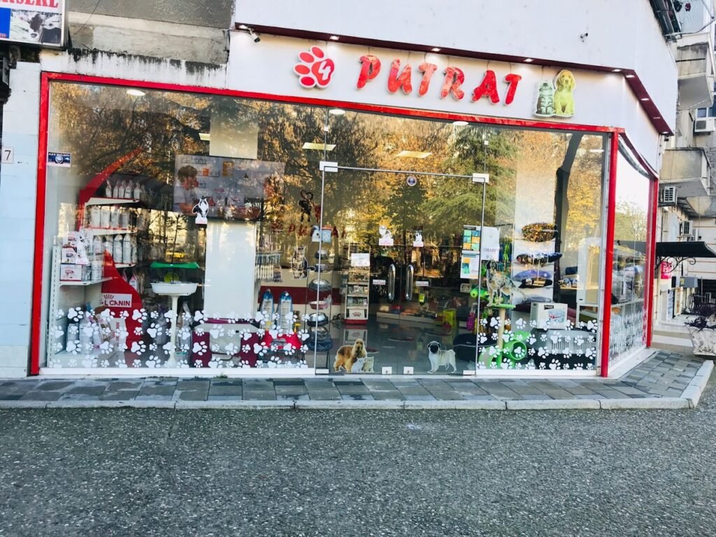 4 Putrat pet store front Tirana Albania Bloke Area