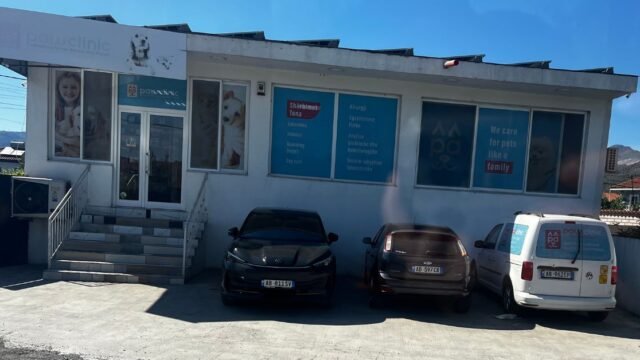 Elbasan Albania pet clinic vaccinations dog groomer pet hotel day care